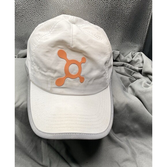 Orange Theory Fitness Orange Splat  White/Gray Adjustable Baseball Cap - Picture 3 of 12